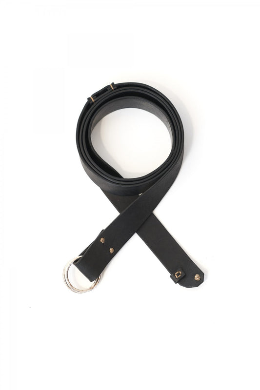 DEEP POCKET LONG RING BELT TYPE-1 - BLACK