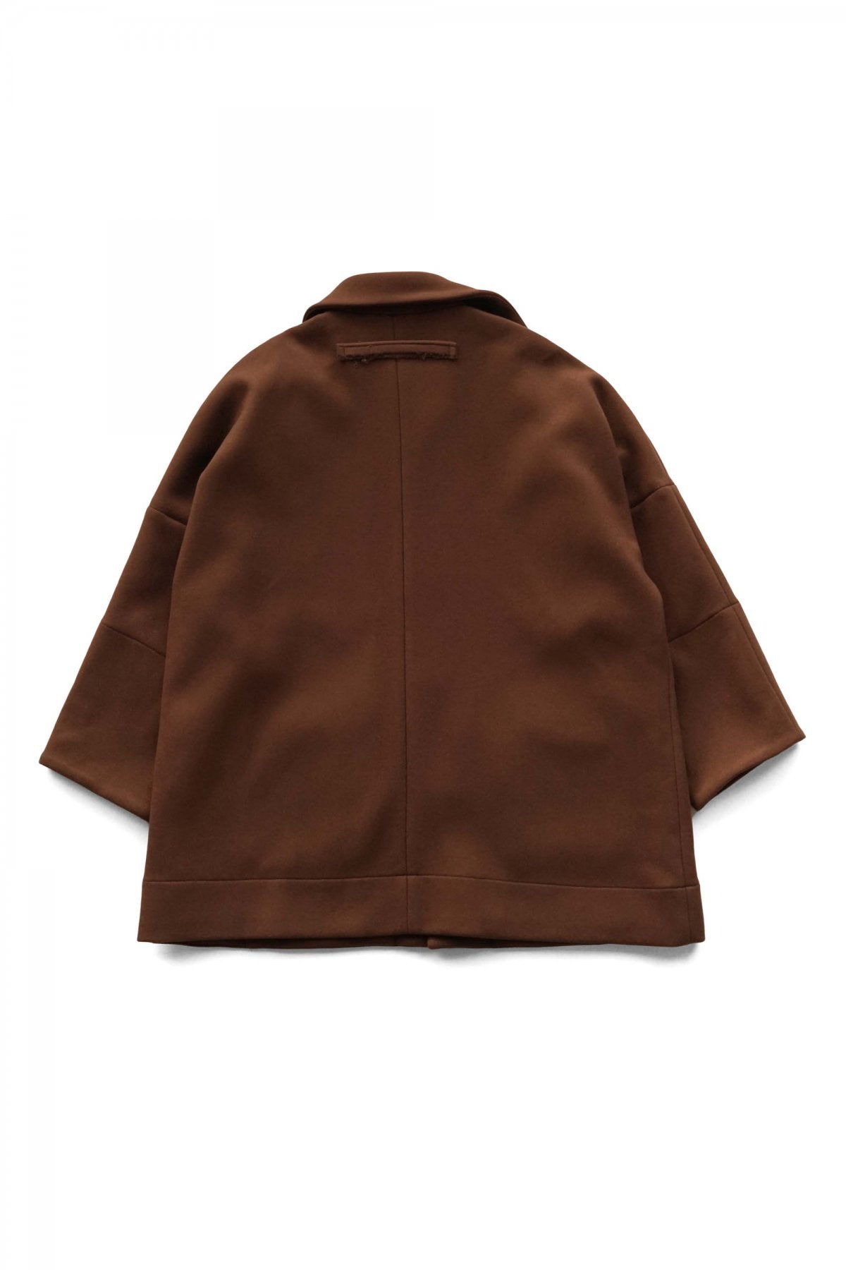 toogood - THE DOORMAN JACKET - UK LAMBSWOOL FELT - CHESTNUT