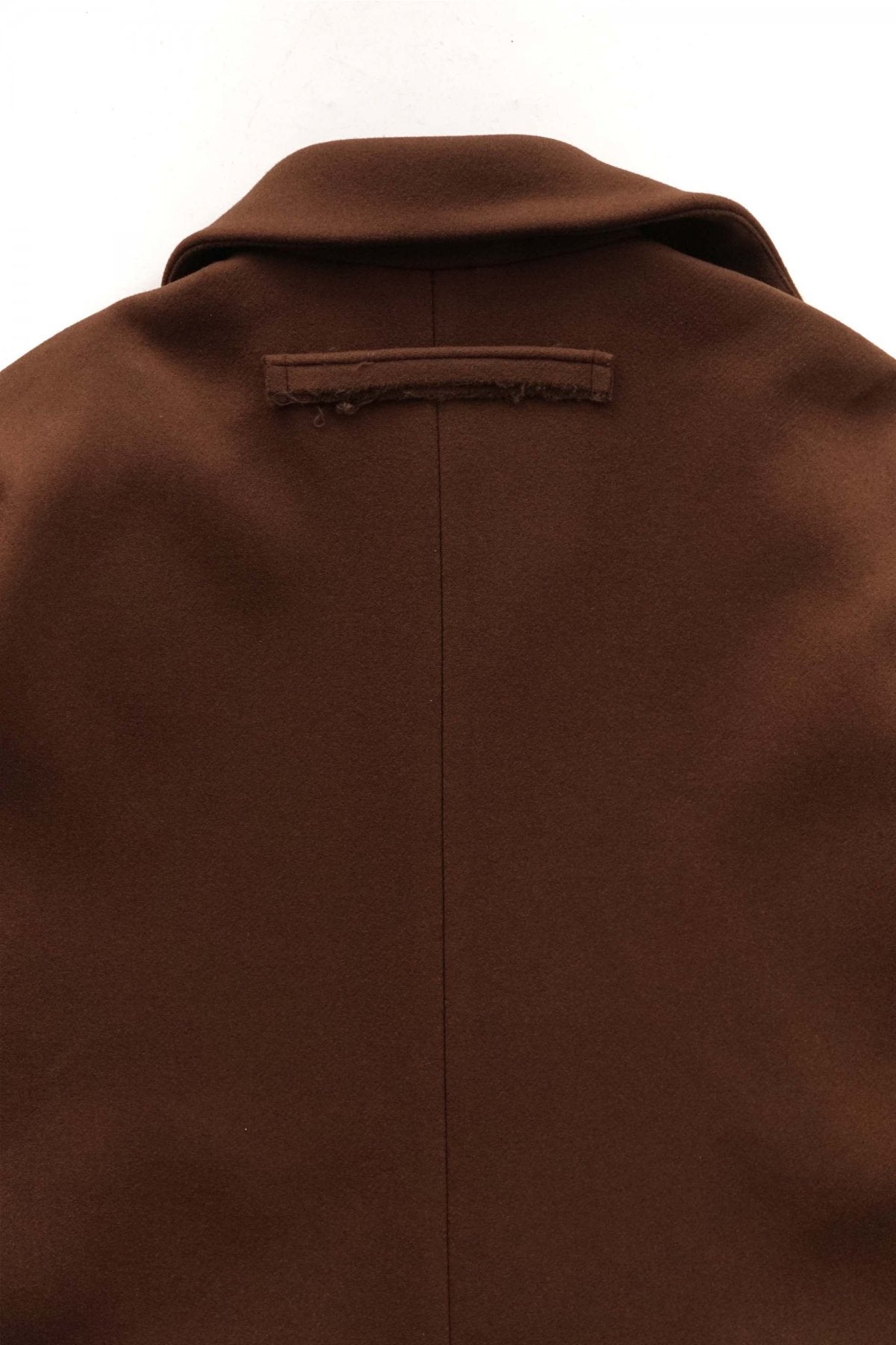 toogood - THE DOORMAN JACKET - UK LAMBSWOOL FELT - CHESTNUT