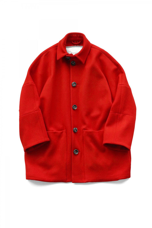 toogood - THE DOORMAN JACKET - CAVALRY TWILL - SCARLET