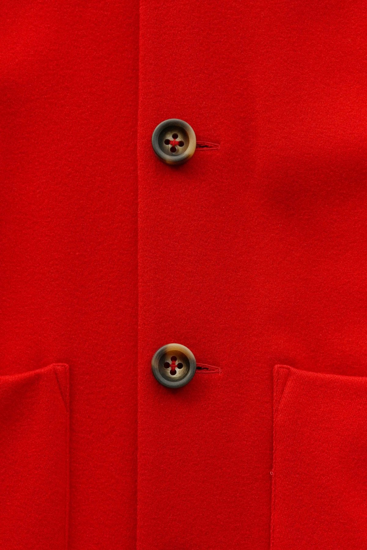 toogood - THE DOORMAN JACKET - CAVALRY TWILL - SCARLET