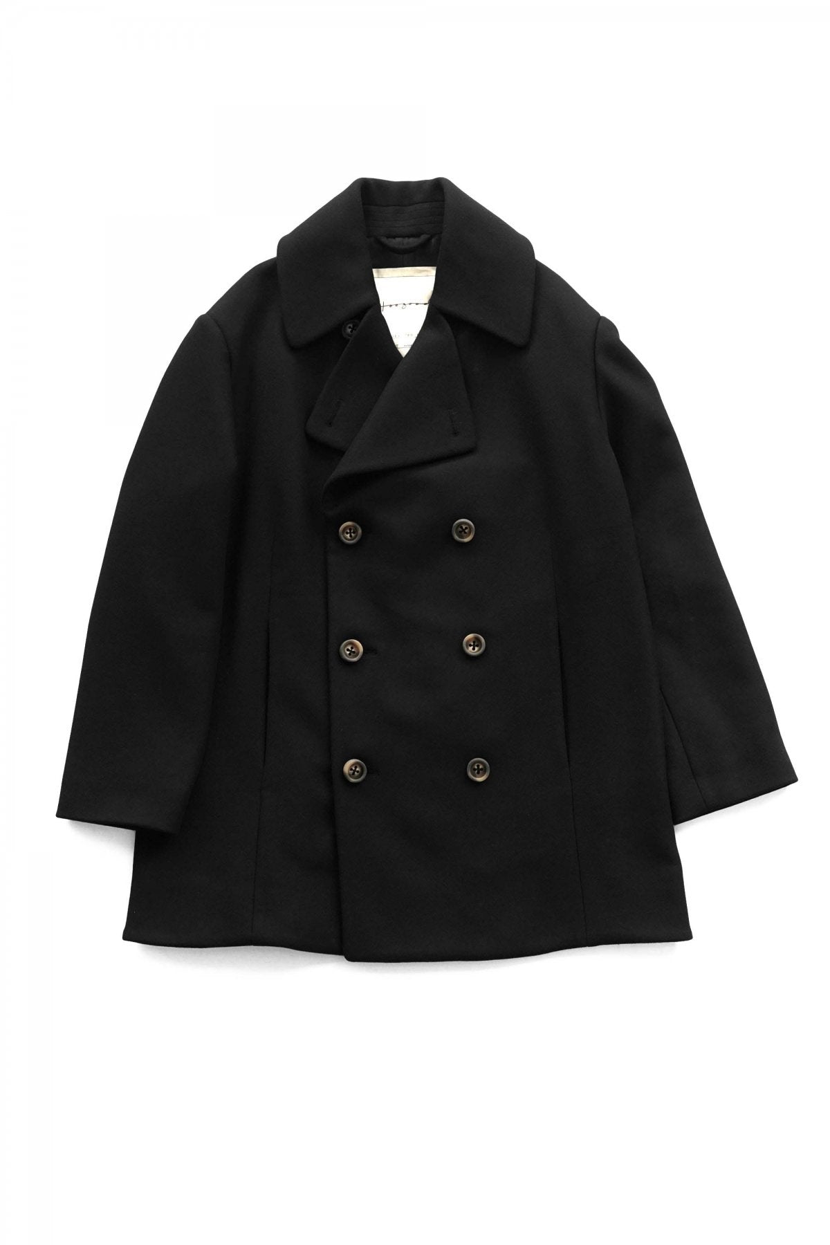 toogood - THE OFFICER COAT - UK LAMBSWOOL FELT - FLINT