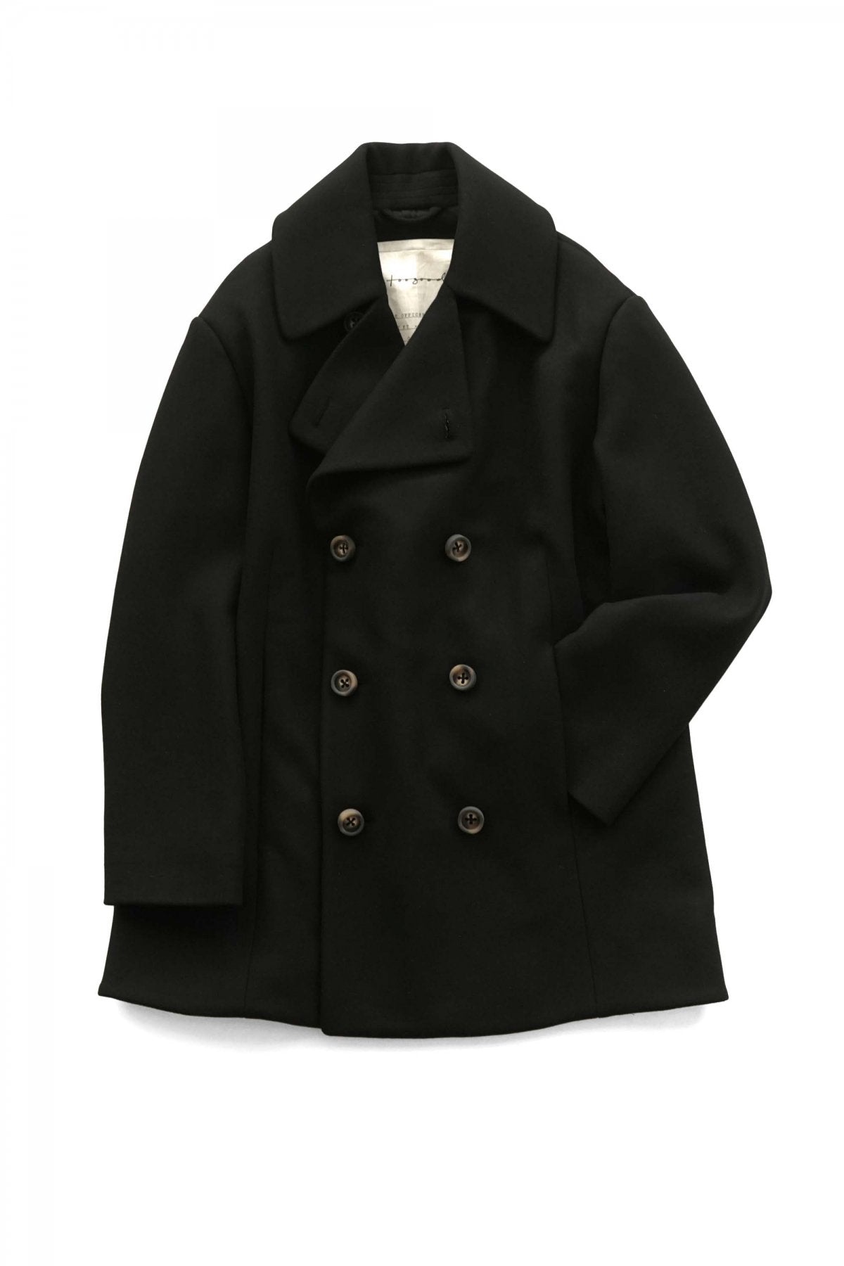 toogood - THE OFFICER COAT - UK LAMBSWOOL FELT - FLINT