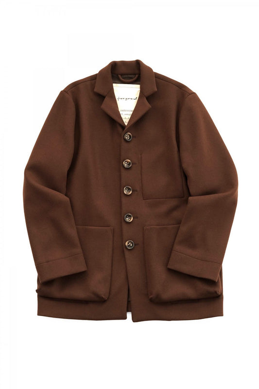 toogood - THE PHOTOGRAPHER JACKET - UK LAMBSWOOL FELT - CHESTNUT