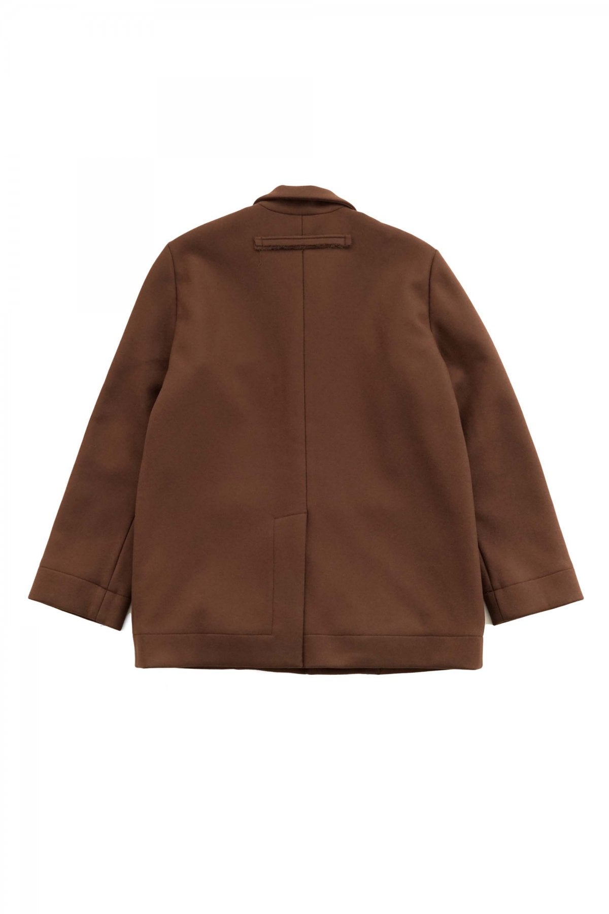 toogood - THE PHOTOGRAPHER JACKET - UK LAMBSWOOL FELT - CHESTNUT