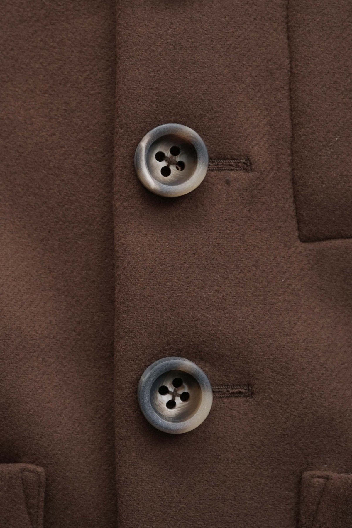 toogood - THE PHOTOGRAPHER JACKET - UK LAMBSWOOL FELT - CHESTNUT