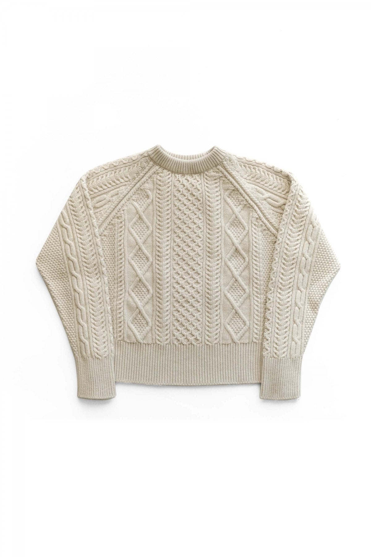 toogood - THE FISHRMAN JUMPER - UK LAMBSWOOL - CHALK