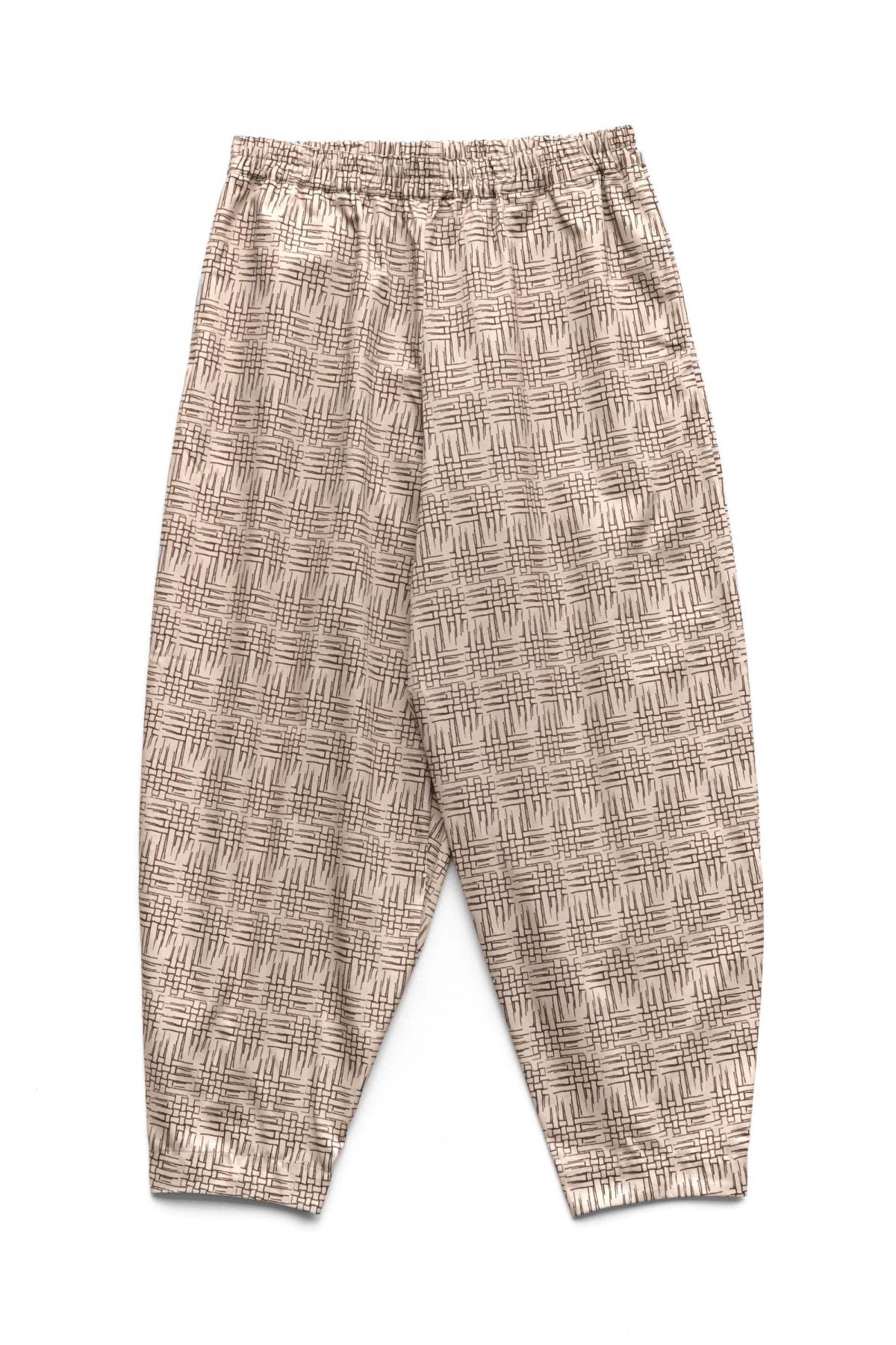 toogood - THE ACROBAT TROUSER - PRINTED TWILL - BASKET WEAVE