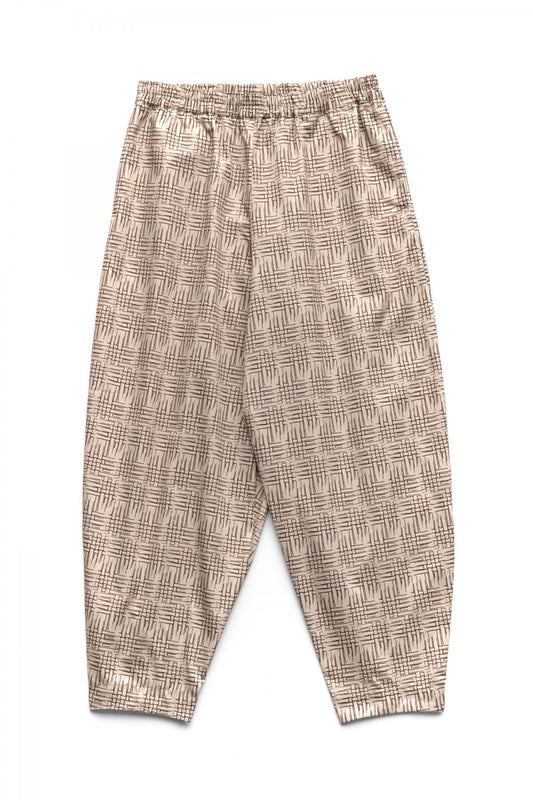 toogood - THE ACROBAT TROUSER - PRINTED TWILL - BASKET WEAVE