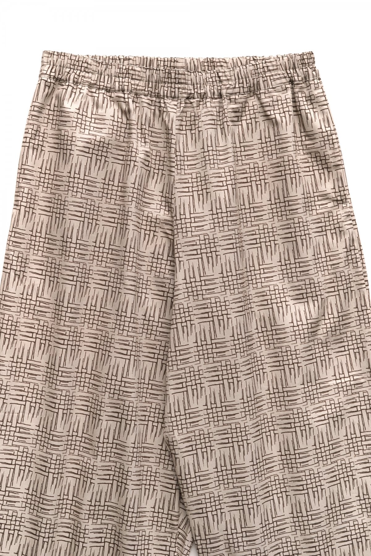 toogood - THE ACROBAT TROUSER - PRINTED TWILL - BASKET WEAVE