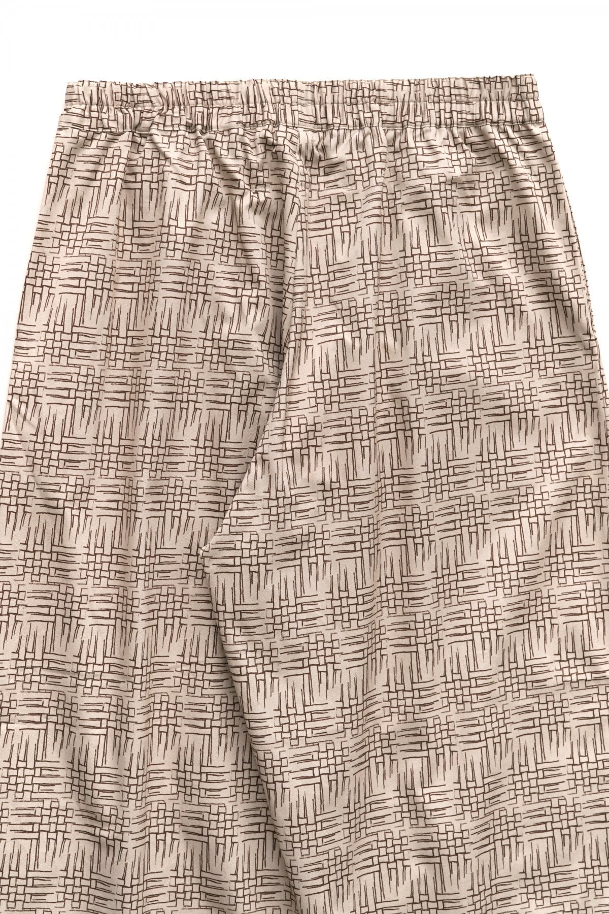 toogood - THE ACROBAT TROUSER - PRINTED TWILL - BASKET WEAVE