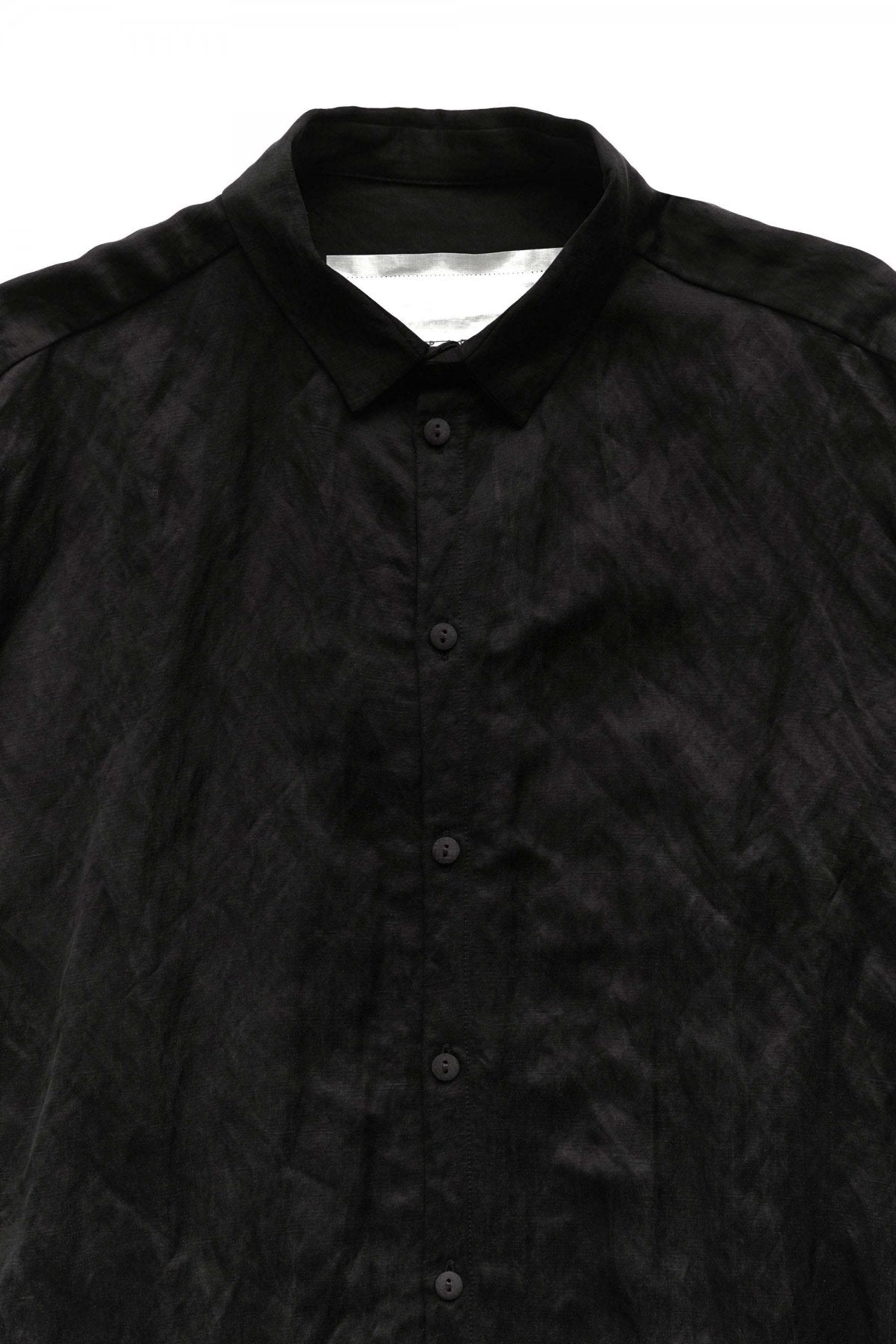 toogood - THE DRAUGHTSMAN SHIRT - CRUMPLED CUPRO - FLINT