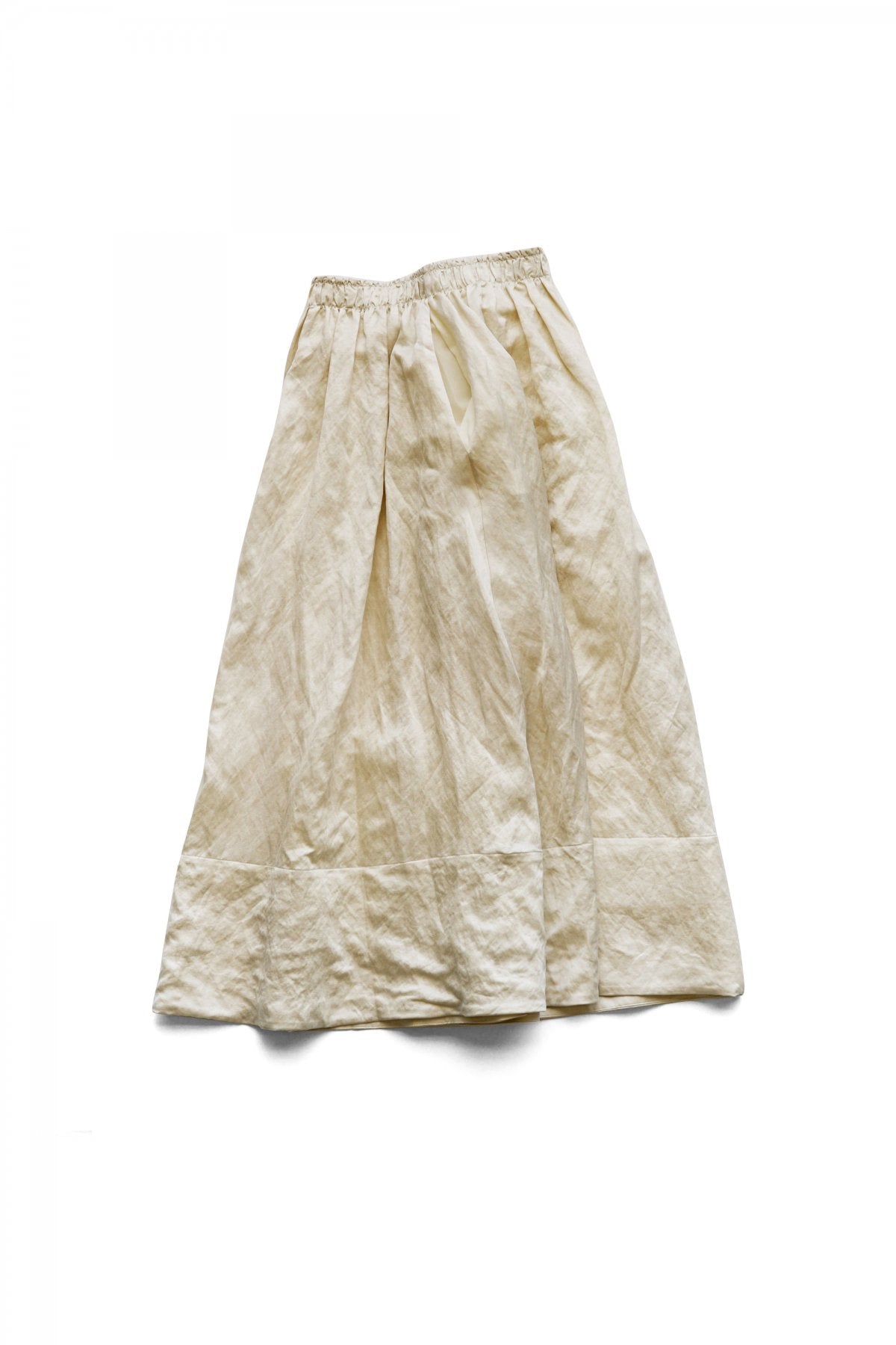 toogood - THE BELLRINGER SKIRT - CRUMPLED CUPRO - CHALK