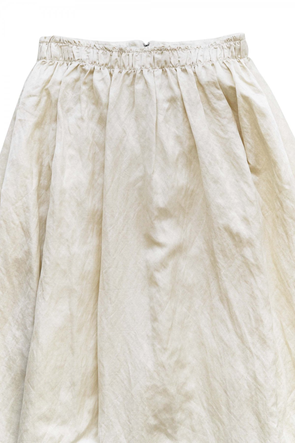 toogood - THE BELLRINGER SKIRT - CRUMPLED CUPRO - CHALK