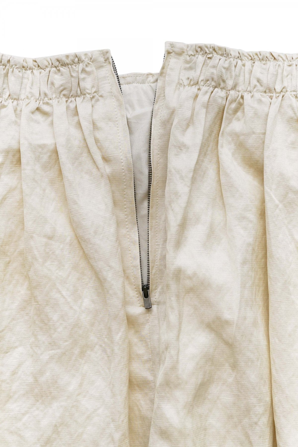 toogood - THE BELLRINGER SKIRT - CRUMPLED CUPRO - CHALK