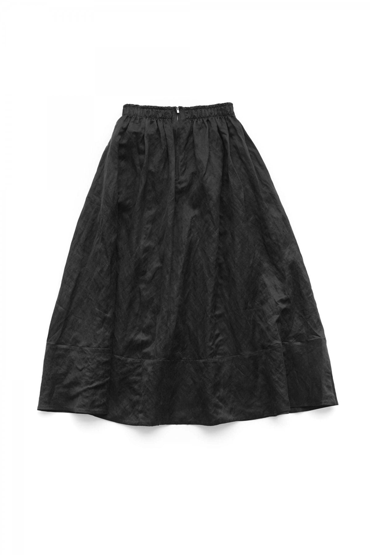 toogood - THE BELLRINGER SKIRT - CRUMPLED CUPRO - FLINT