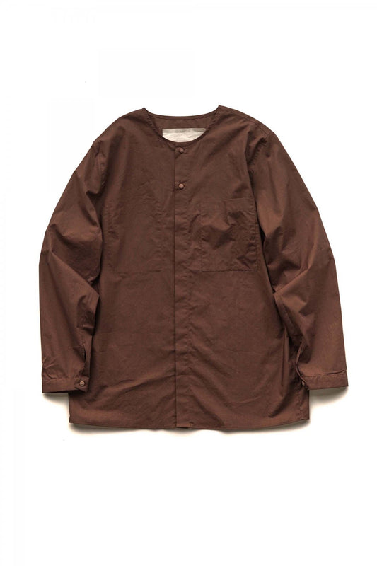 toogood - THE BLACKSMITH SHIRT - WASHED COTTON - CHESTNUT