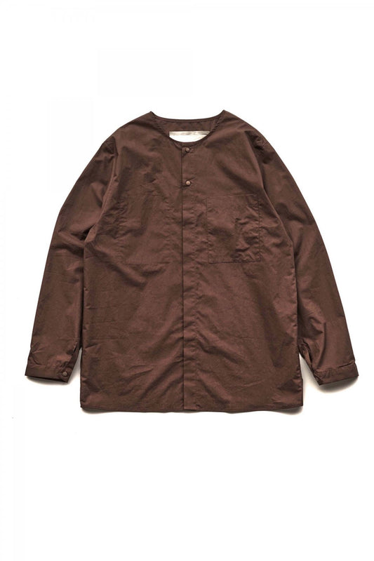 toogood - THE BLACKSMITH SHIRT - WASHED COTTON - CHESTNUT