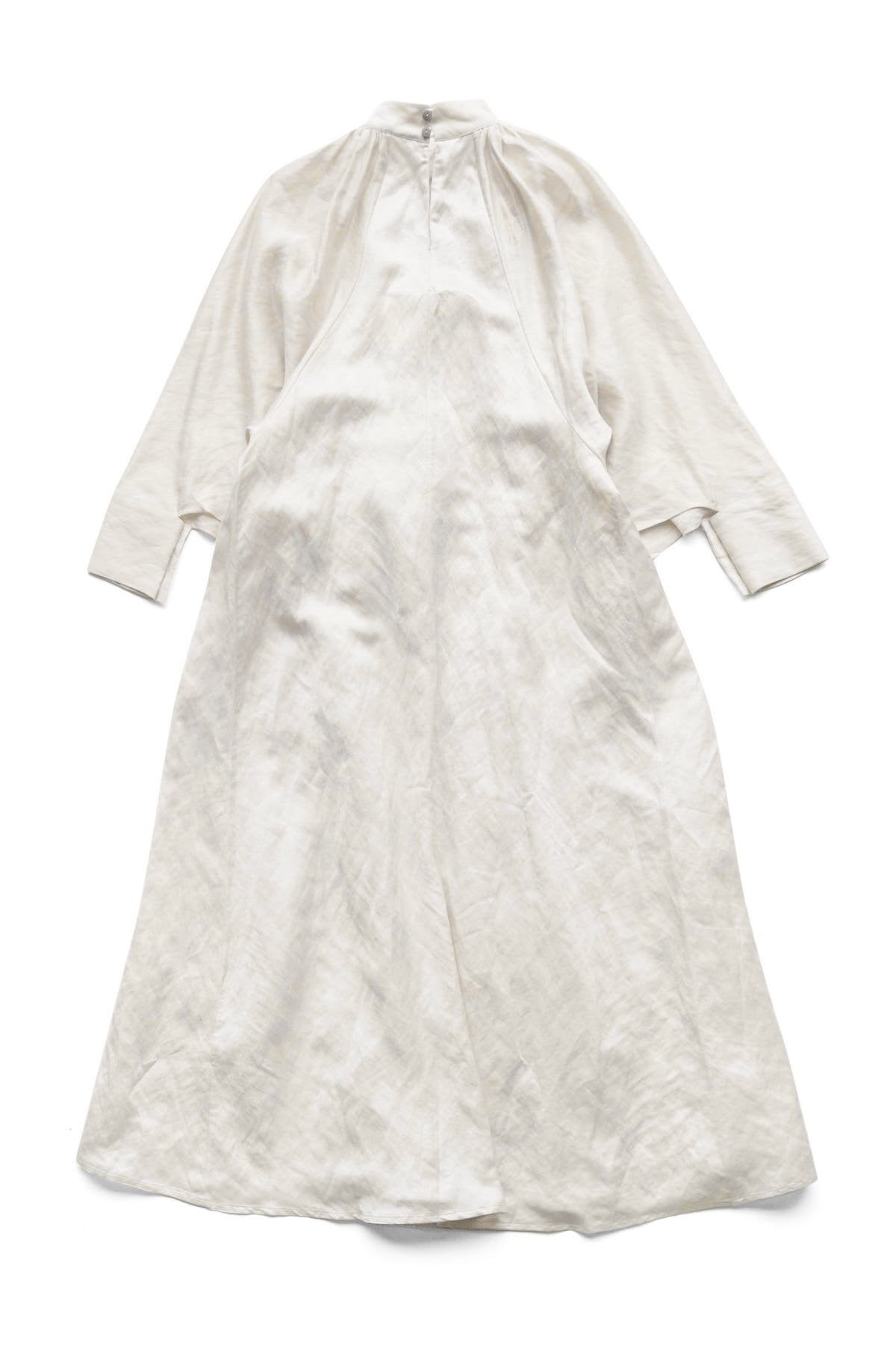 toogood - THE FALCONER DRESS - CRUMPLED CUPRO - CHALK