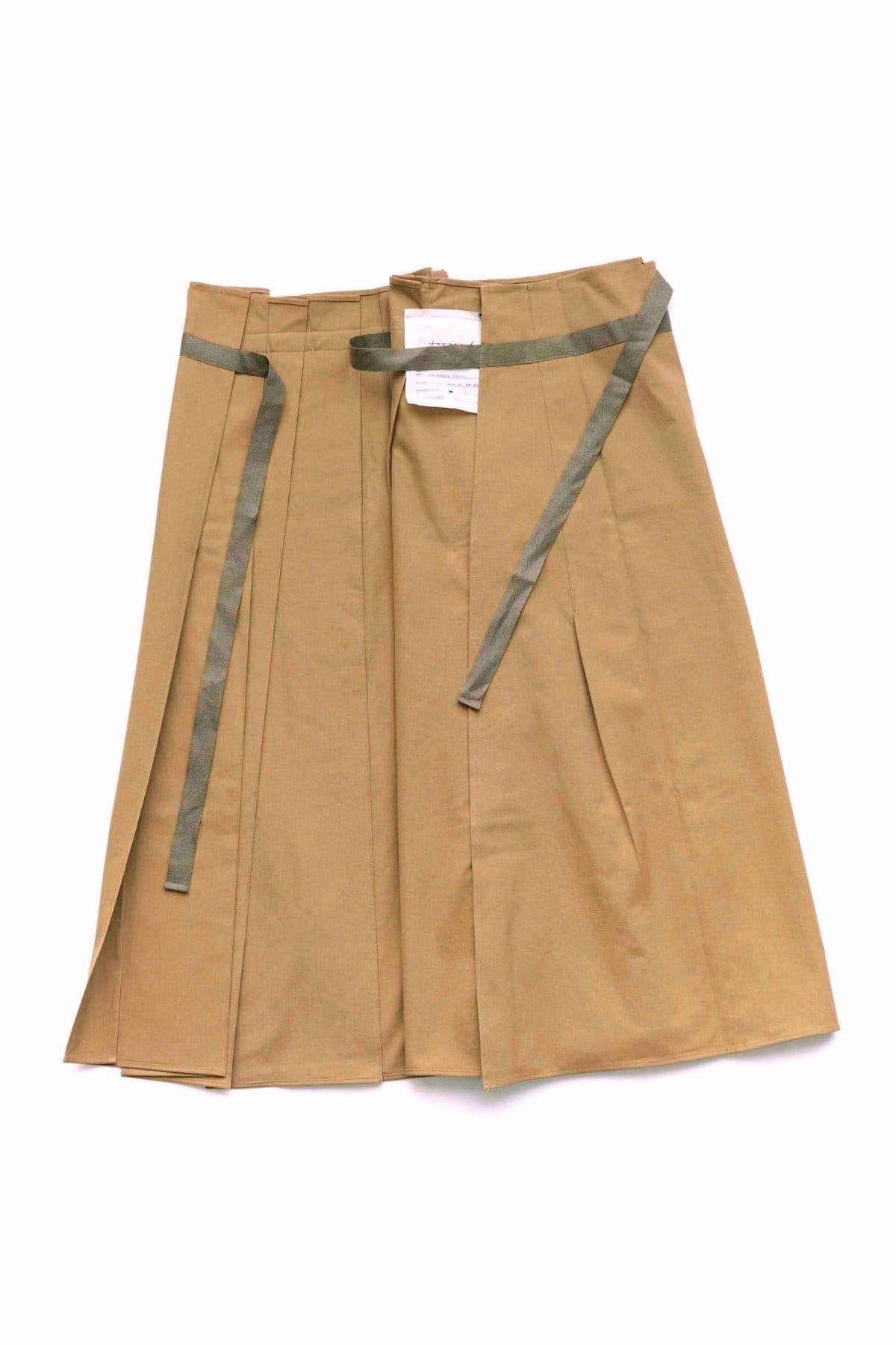 toogood - THE NOMAD SKIRT - STRONG COTTON - THATCH