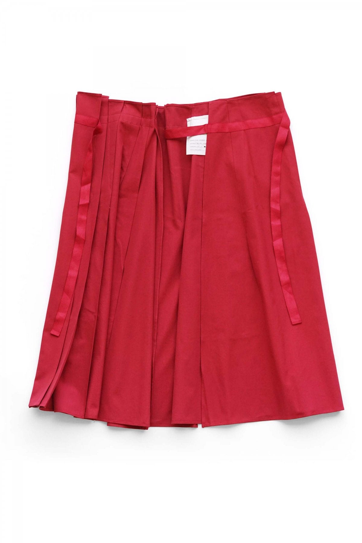 toogood - THE NOMAD SKIRT - STRONG COTTON - VERMILLION