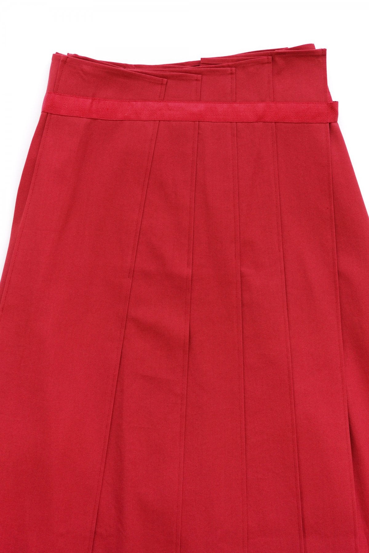 toogood - THE NOMAD SKIRT - STRONG COTTON - VERMILLION