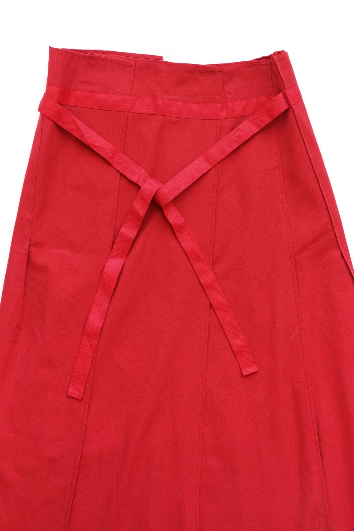 toogood - THE NOMAD SKIRT - STRONG COTTON - VERMILLION