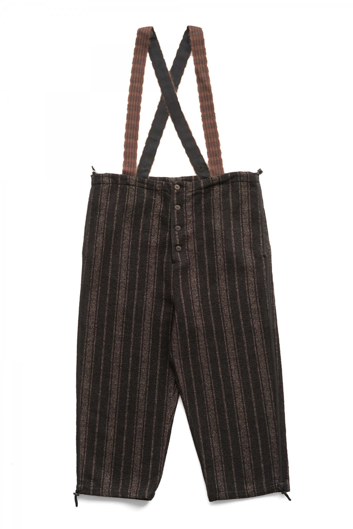 toogood - THE SWEEP TROUSER - BLANKET STRIPE - FLINT/THATCH