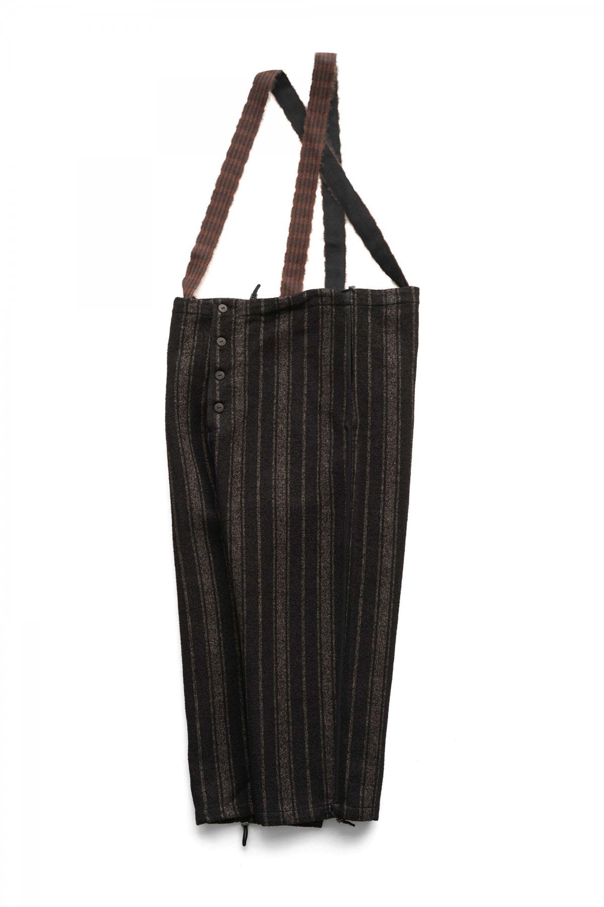 toogood - THE SWEEP TROUSER - BLANKET STRIPE - FLINT/THATCH