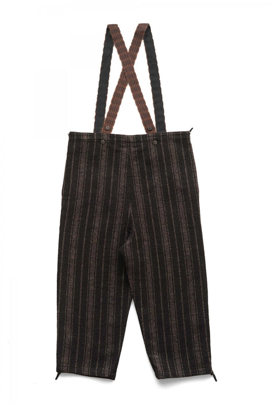 toogood - THE SWEEP TROUSER - BLANKET STRIPE - FLINT/THATCH