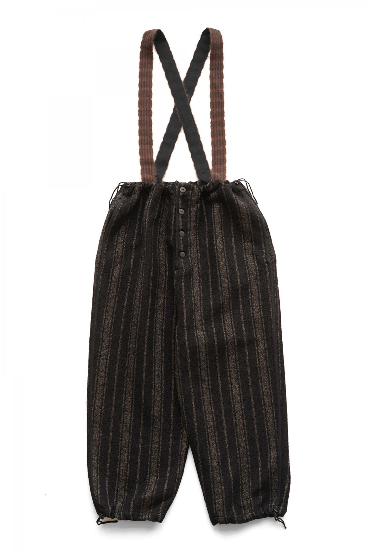 toogood - THE SWEEP TROUSER - BLANKET STRIPE - FLINT/THATCH