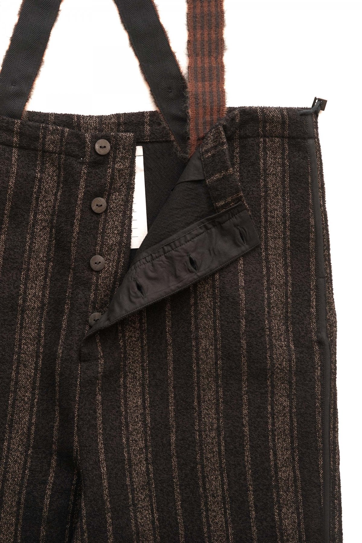 toogood - THE SWEEP TROUSER - BLANKET STRIPE - FLINT/THATCH