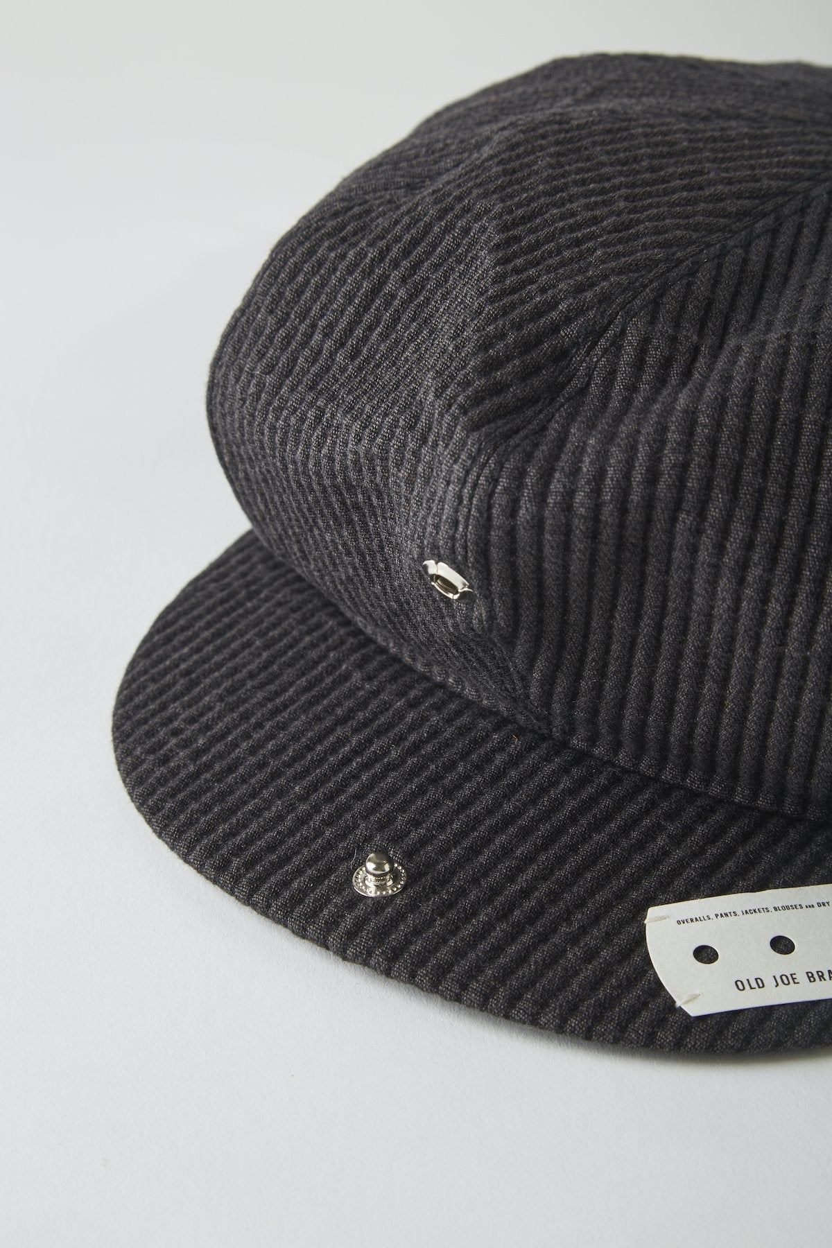 OLD JOE - PEAKED CAP - GRAPHITE PIQUE