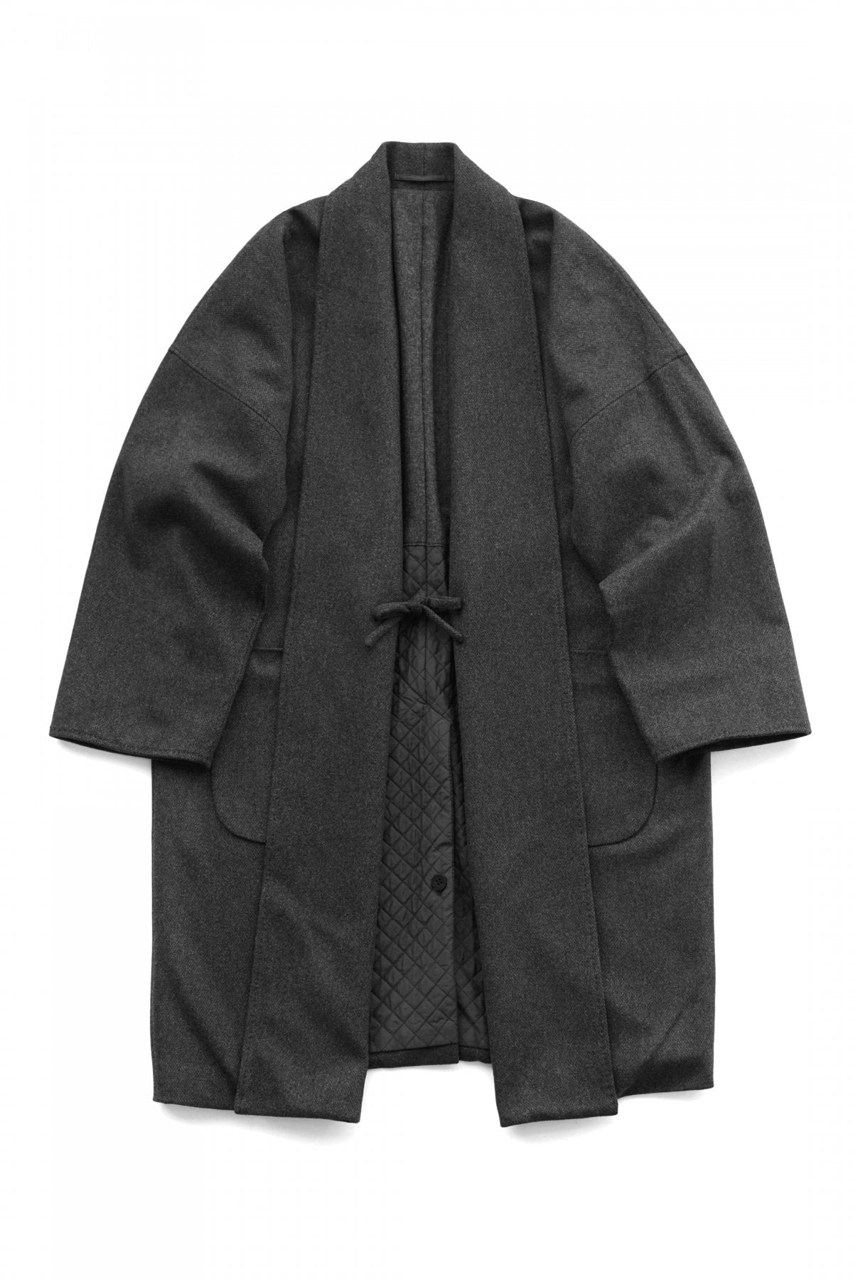 OLD JOE - ORIENTAL HOUSE COAT - GRAPHITE