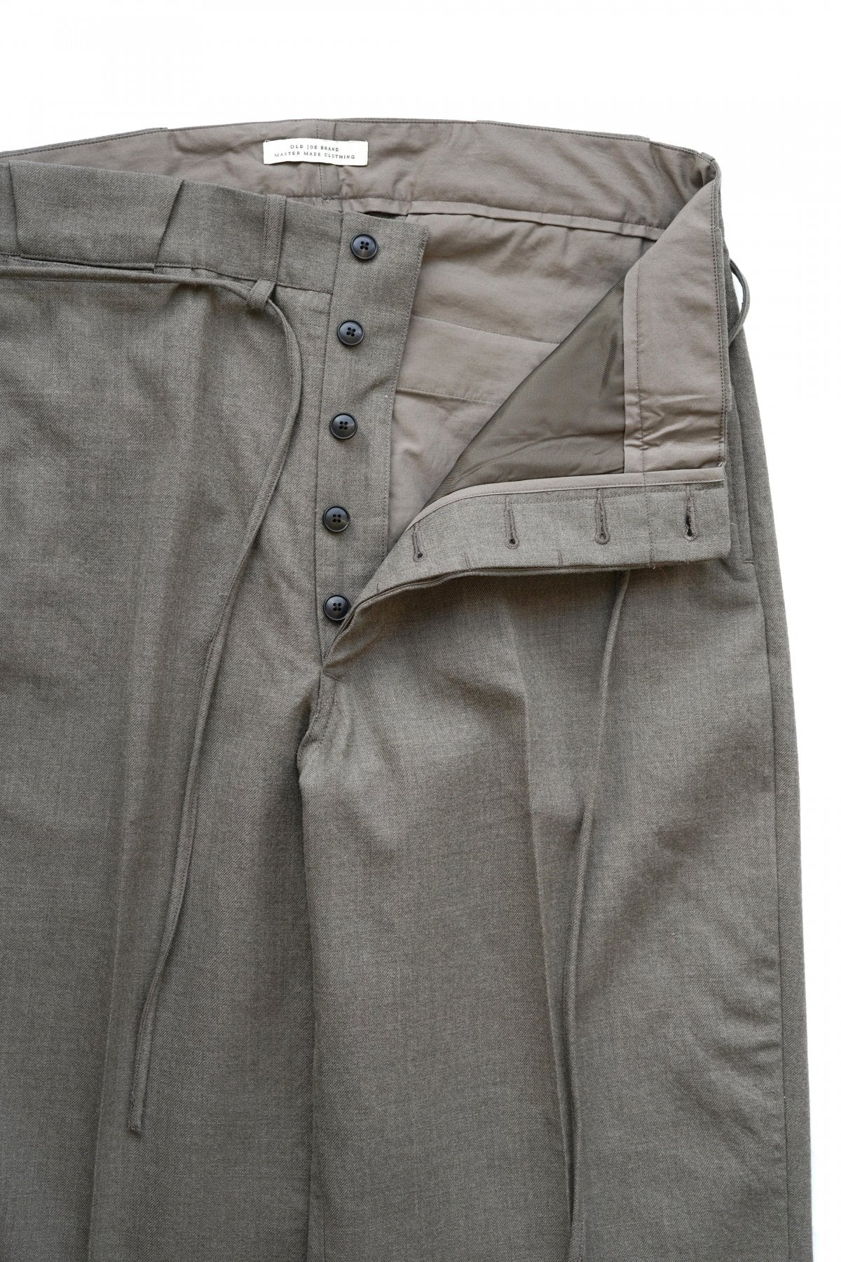 OLD JOE - STRING WAIST WORK TROUSER - SLATE