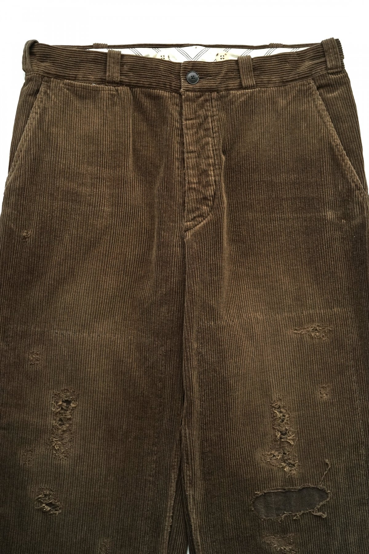 OLD JOE - SPRIT POCKET TROUSER (SCAR FACE) - ESPRESSO