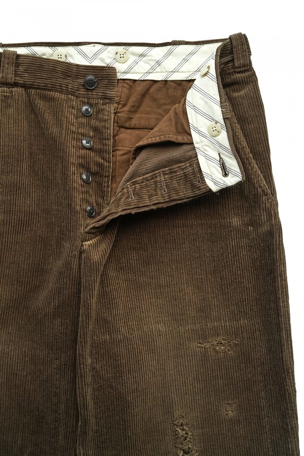 OLD JOE - SPRIT POCKET TROUSER (SCAR FACE) - ESPRESSO