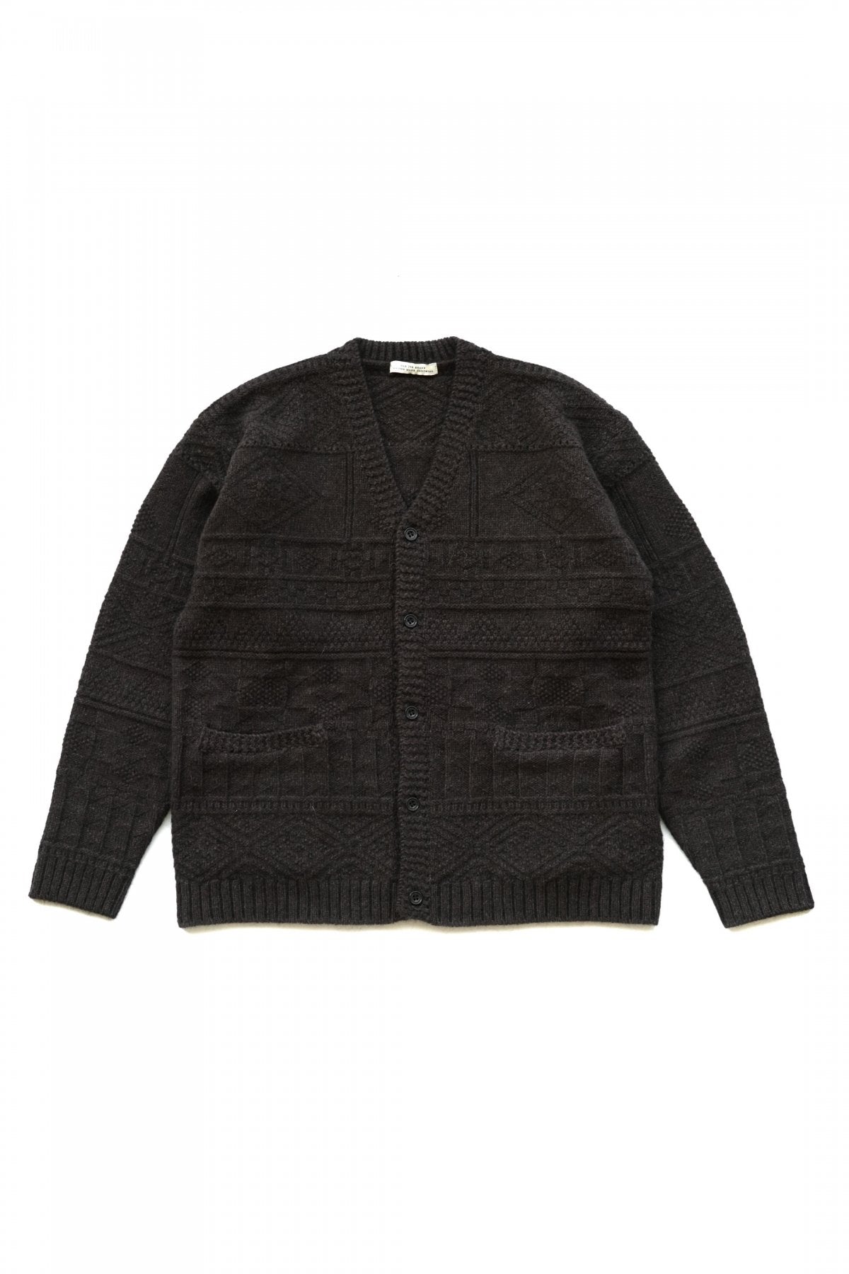 OLD JOE - GUERNSEY BUTTON CARDY - ESPRESSO