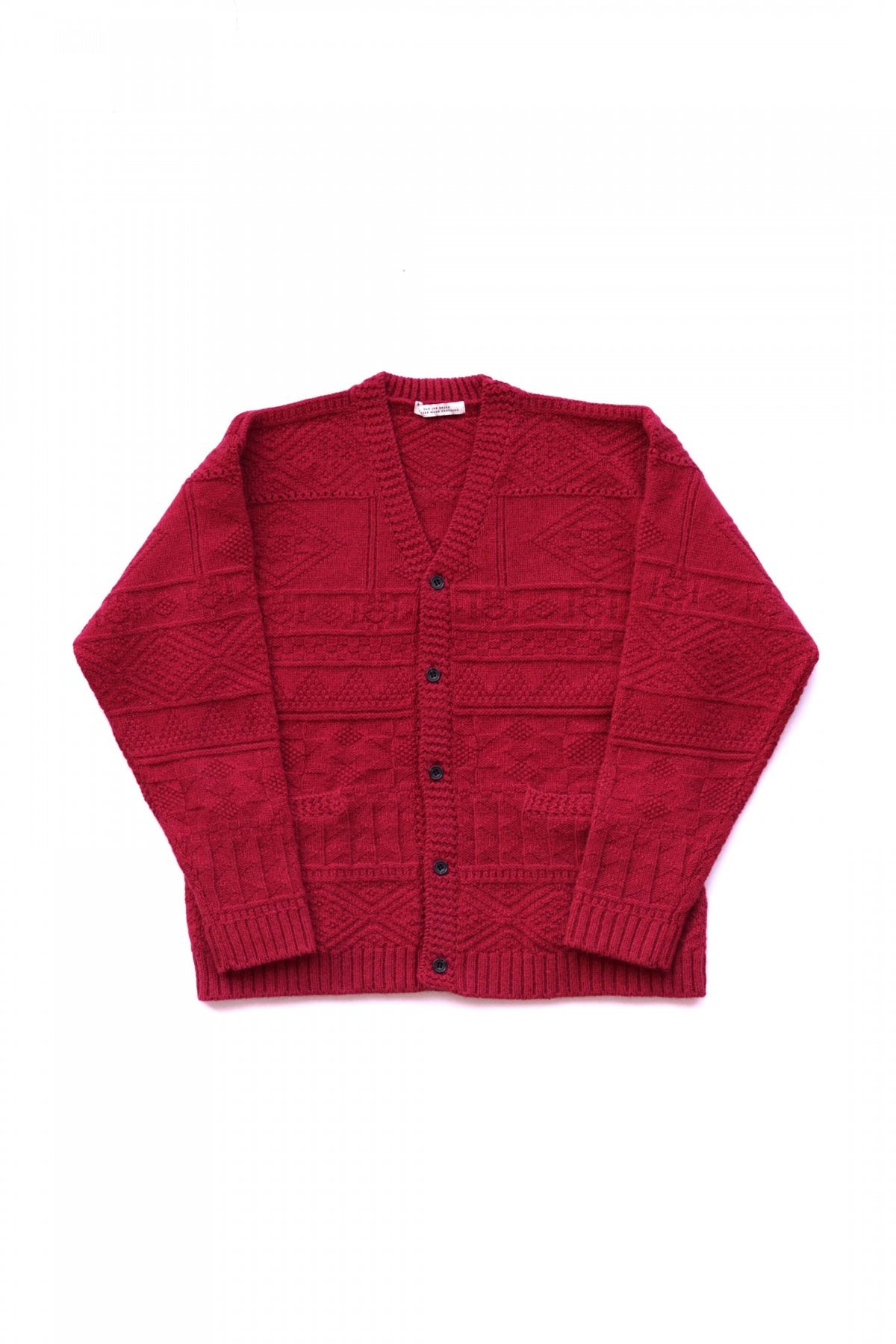 OLD JOE - GUERNSEY BUTTON CARDY - CAYENNE