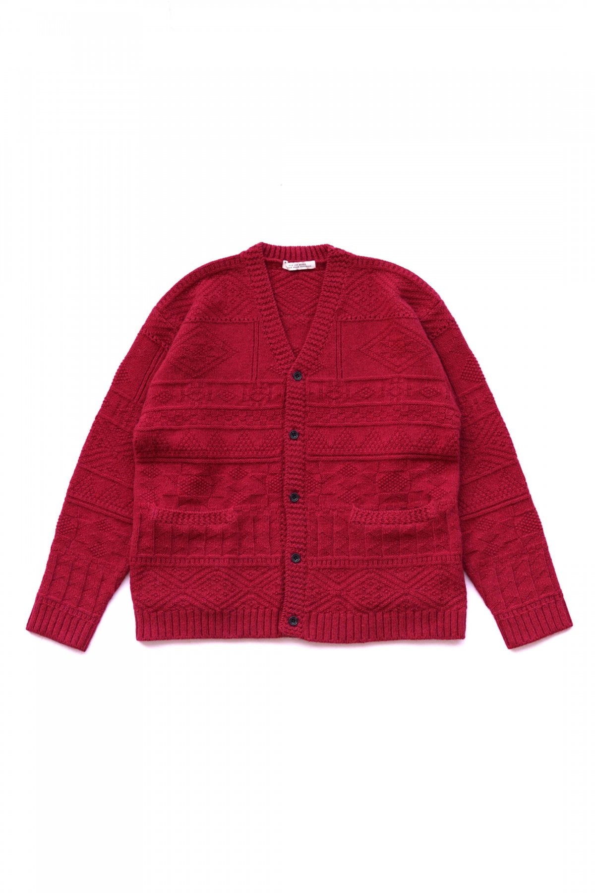 OLD JOE - GUERNSEY BUTTON CARDY - CAYENNE