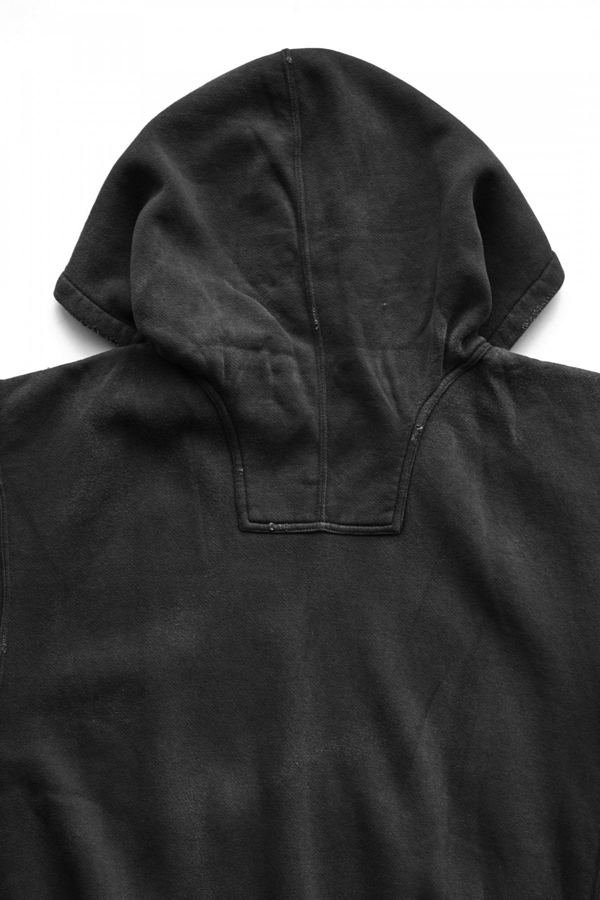 OLD JOE - PATINA COTTON SWEAT HOODIE (SCAR FACE) - BLACK