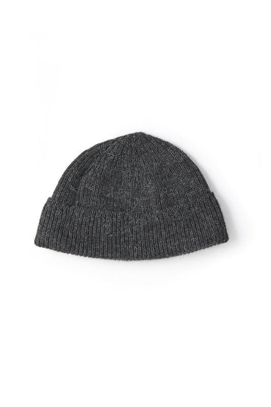 OLD JOE - ALPAKA SWEATER CAP - GRAPHITE