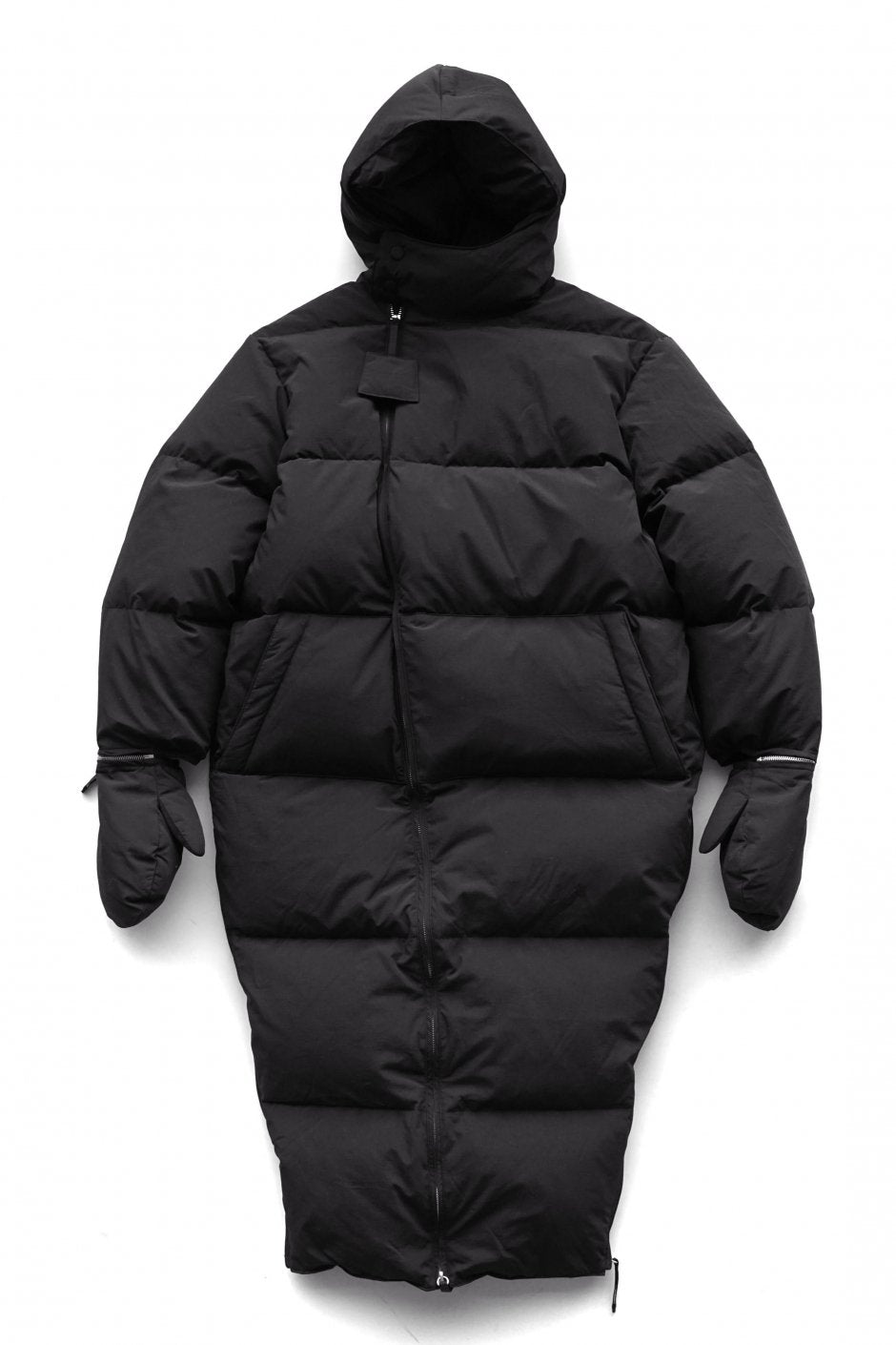 WRYHT- COCOON DOWN COAT - BLACK