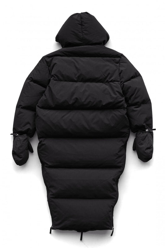 WRYHT- COCOON DOWN COAT - BLACK