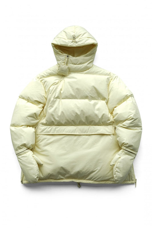 WRYHT - ASYMMETRY FRONT DOWN JACKET - BONE