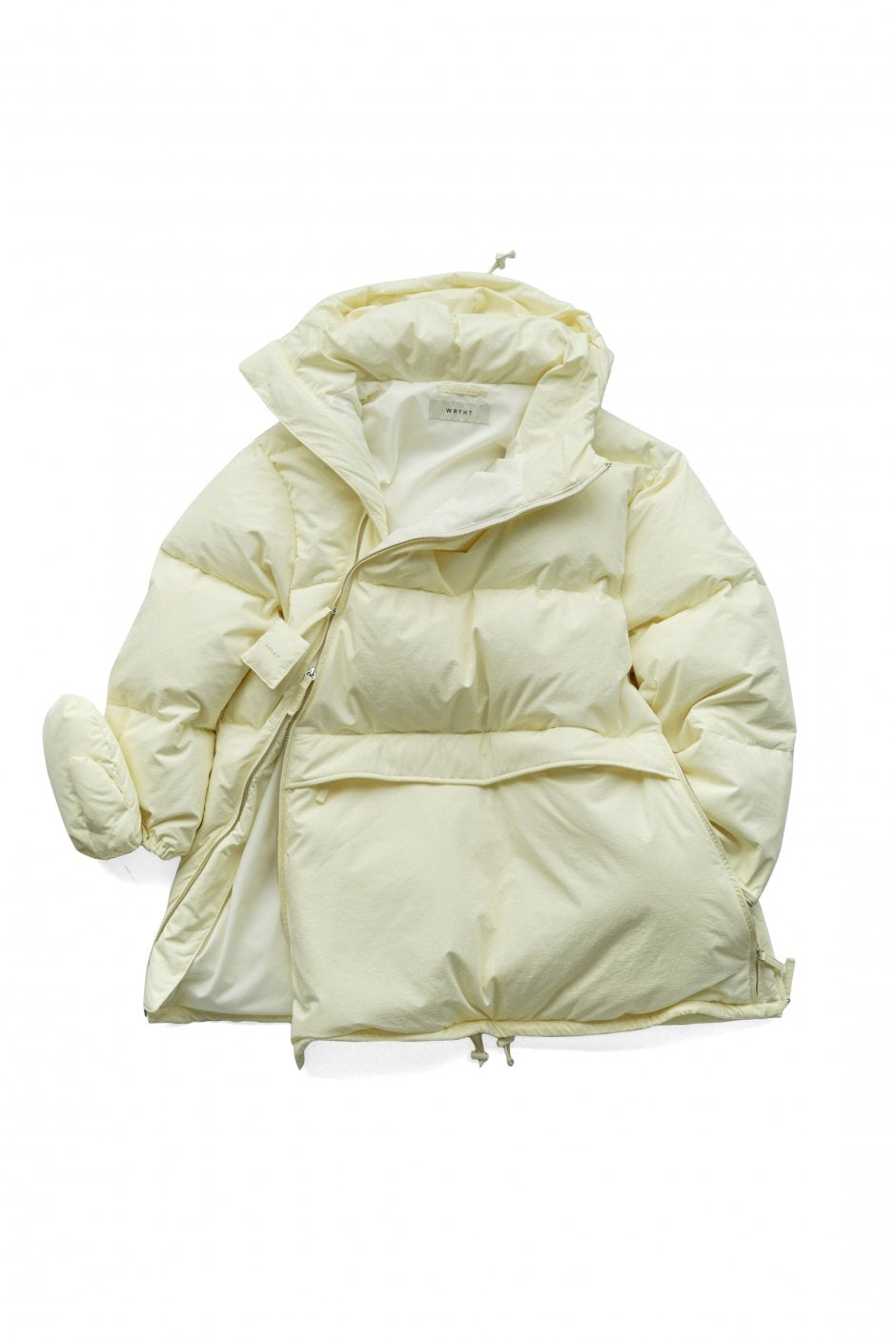 WRYHT - ASYMMETRY FRONT DOWN JACKET - BONE