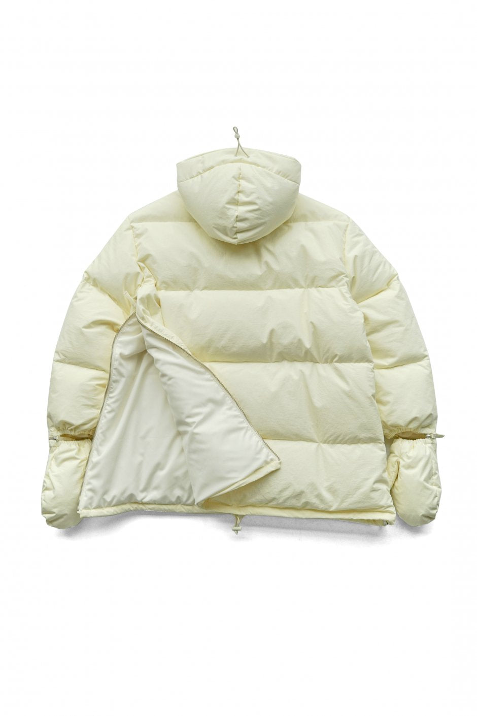 WRYHT - ASYMMETRY FRONT DOWN JACKET - BONE