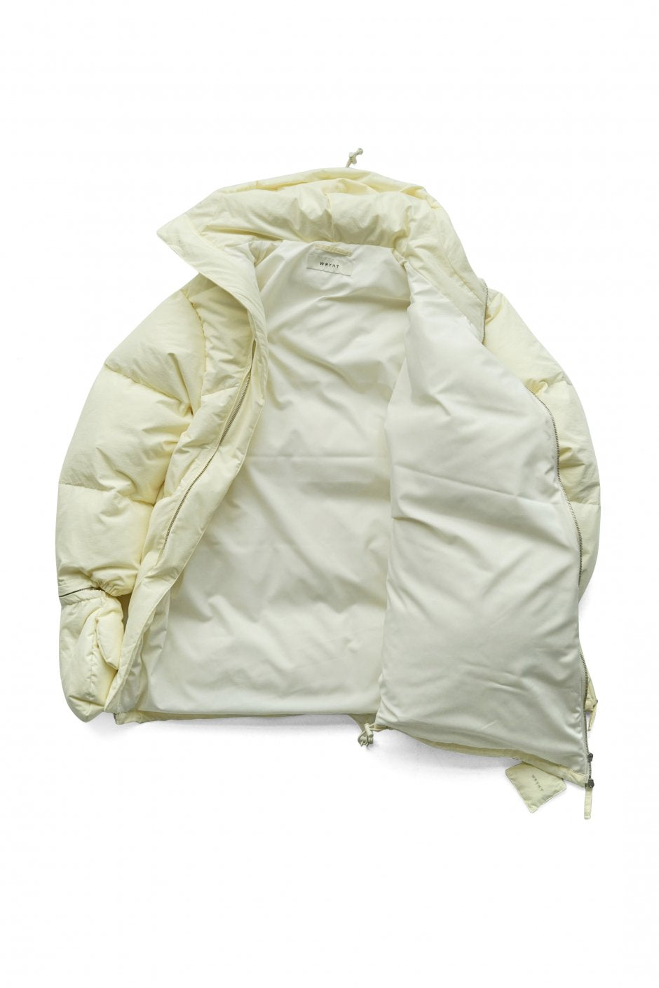 WRYHT - ASYMMETRY FRONT DOWN JACKET - BONE