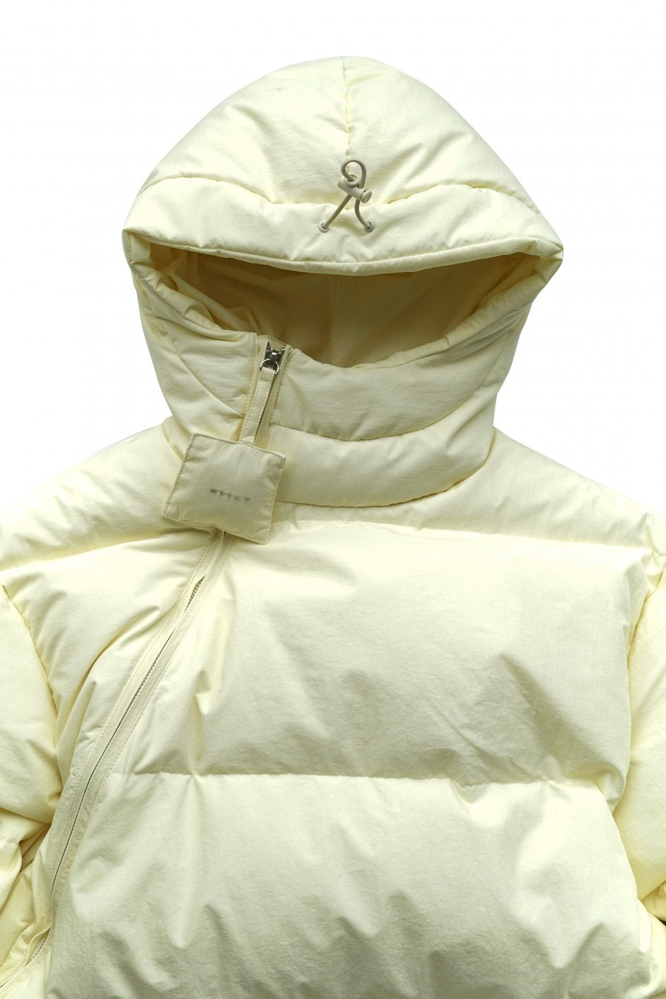 WRYHT - ASYMMETRY FRONT DOWN JACKET - BONE