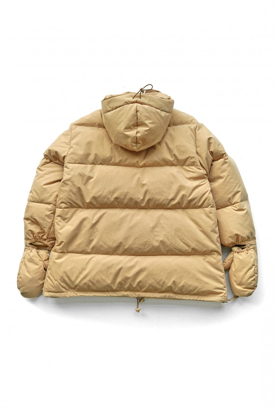 WRYHT - ASYMMETRY FRONT DOWN JACKET - BISQUE